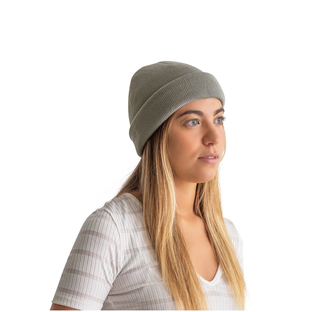 CARL. Berretto unisex a doppio strato in poliestere riciclato (100% rPET)