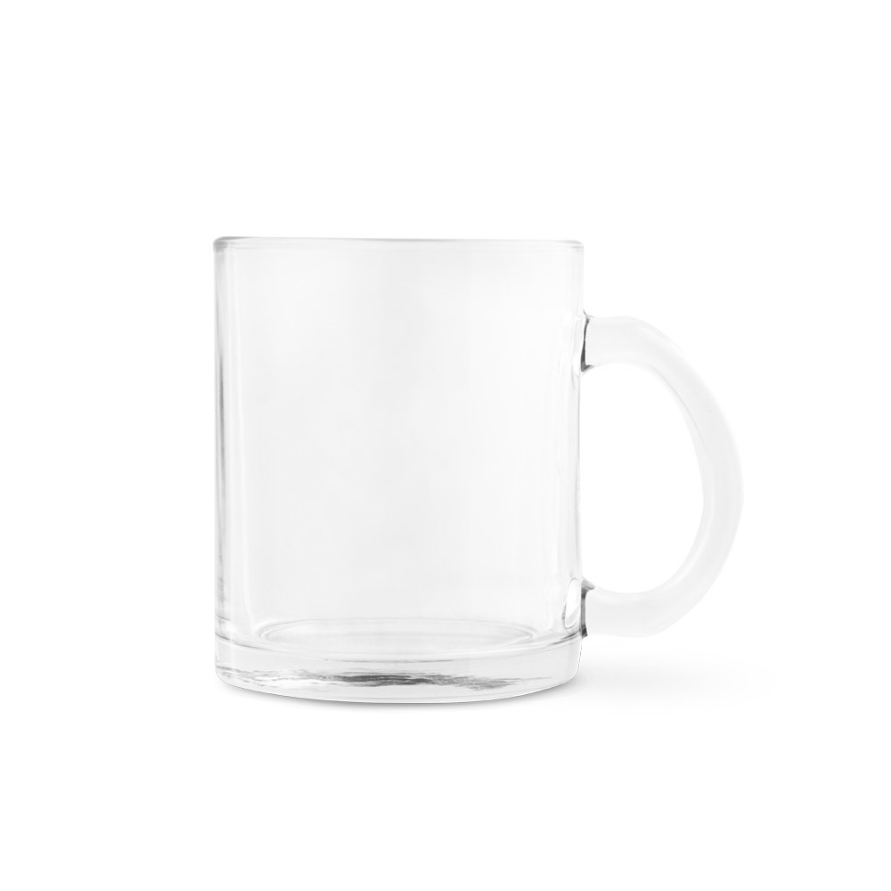 CARMO. Tazza in vetro per sublimazione 350 mL