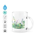CARMO. Tazza in vetro per sublimazione 350 mL