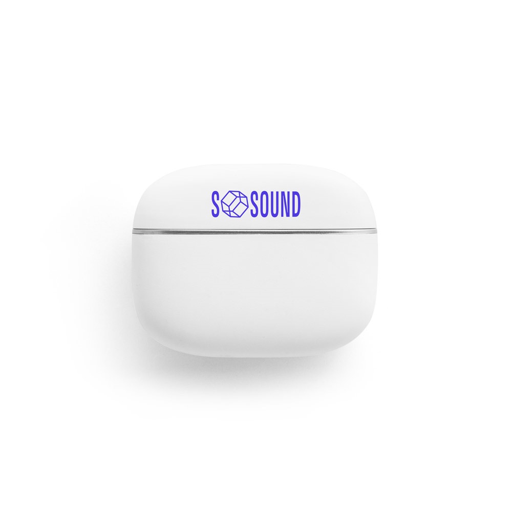 CAUBY. Cuffie wireless con ANC e 10 ore di durata della batteria con il ABS riciclato (100% rABS)