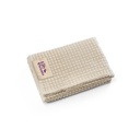 CELINE. Coperta in poliestere riciclato (100% rPET) con dettaglio cucito per la personalizzazione