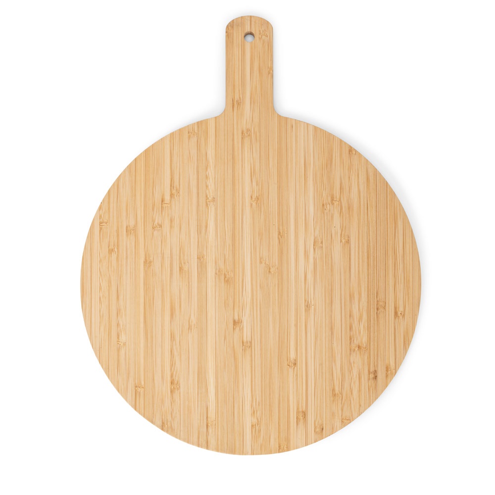 CHEESANO. Tagliere in bambù di forma rotonda