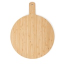 CHEESANO. Tagliere in bambù di forma rotonda