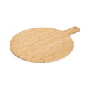 CHEESANO. Tagliere in bambù di forma rotonda