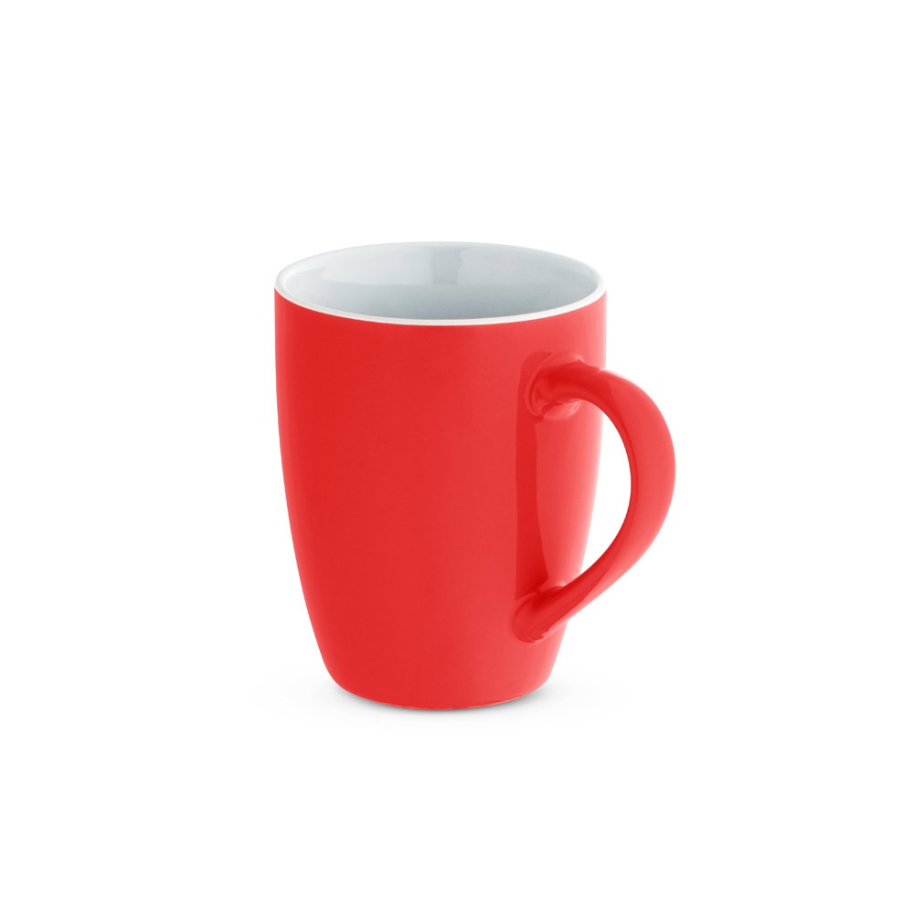 CINANDER. Tazza in ceramica con finitura lucida, 370 ml