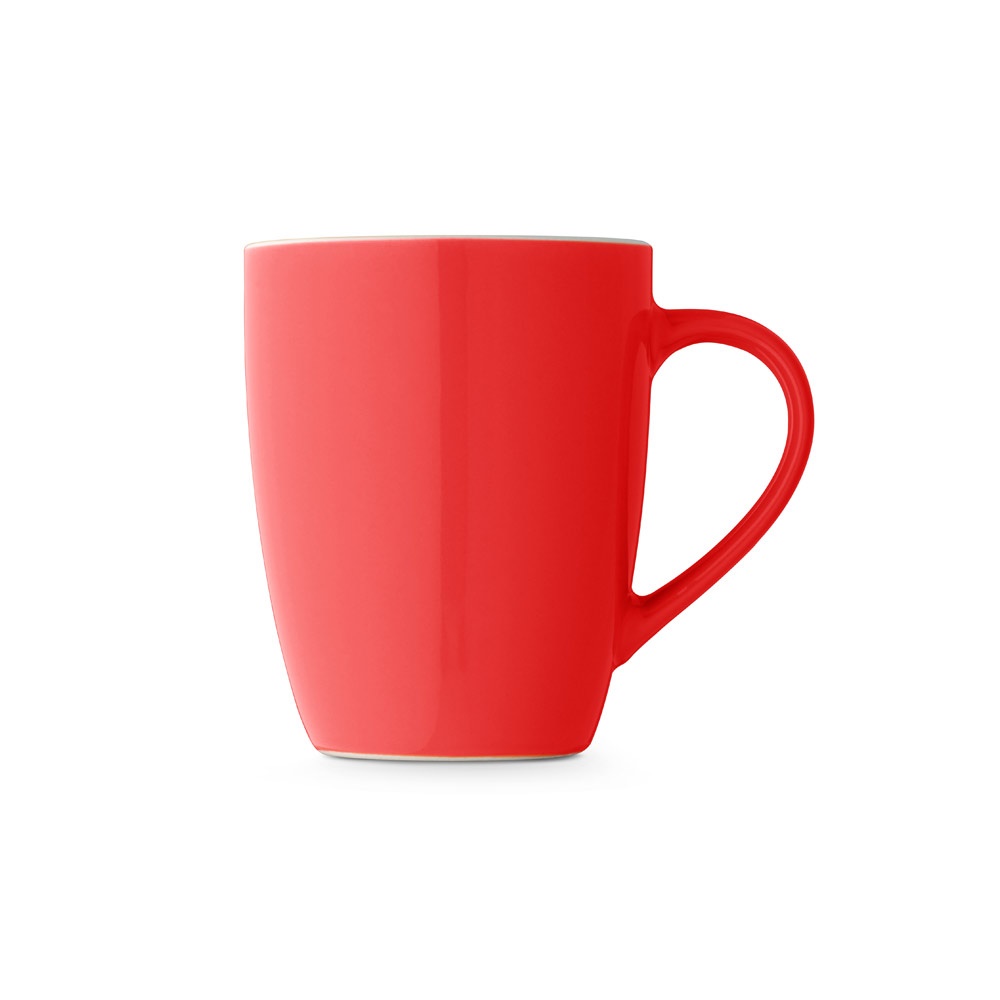 CINANDER. Tazza in ceramica con finitura lucida, 370 ml