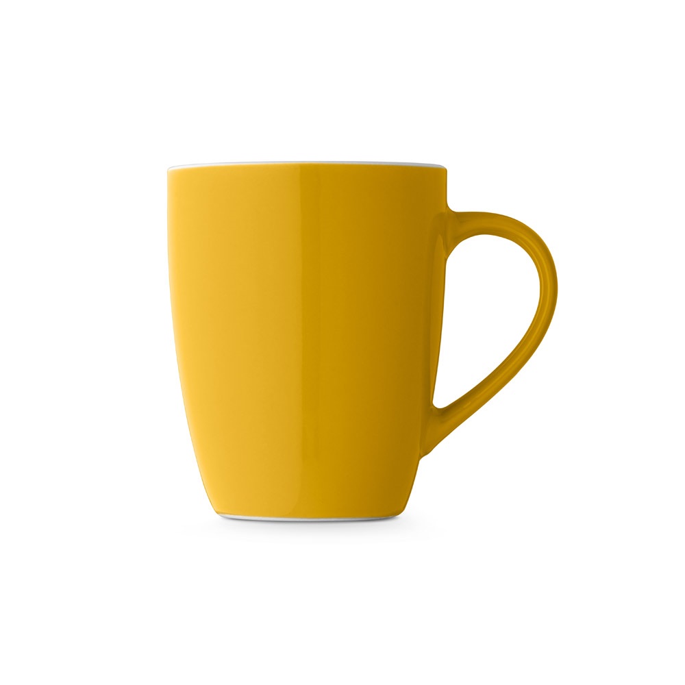 CINANDER. Tazza in ceramica con finitura lucida, 370 ml