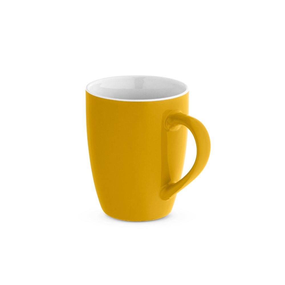 CINANDER. Tazza in ceramica con finitura lucida, 370 ml
