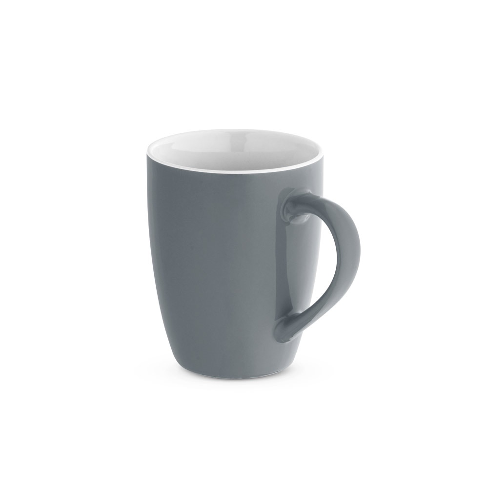 CINANDER. Tazza in ceramica con finitura lucida, 370 ml