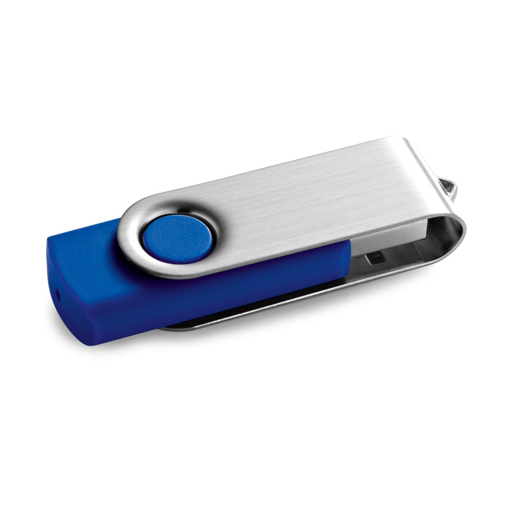 CLAUDIUS 8GB. Chiavetta USB da 8 GB con clip in metallo