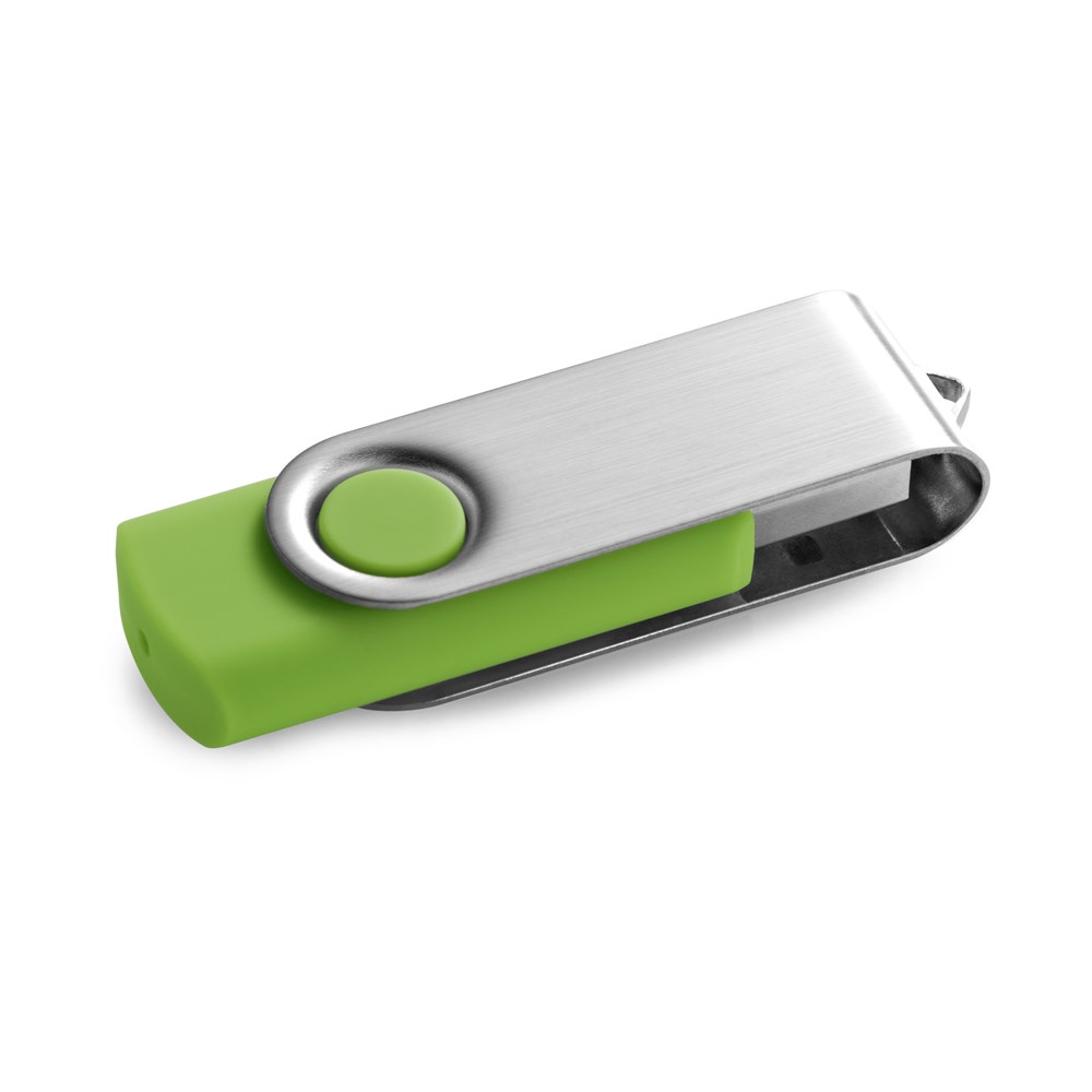 CLAUDIUS 8GB. Chiavetta USB da 8 GB con clip in metallo