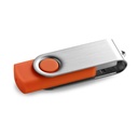 CLAUDIUS 8GB. Chiavetta USB da 8 GB con clip in metallo