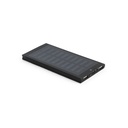 CLERK. Power bank da 8'000 mAh con pannello solare in alluminio 100% riciclato