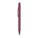 CLINT TOUCH. Penna a sfera dal design moderno, realizzata in alluminio riciclato (100% rAL) con finitura gommata