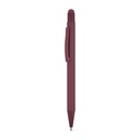 CLINT TOUCH. Penna a sfera dal design moderno, realizzata in alluminio riciclato (100% rAL) con finitura gommata