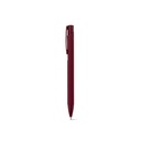 CLINT. Penna a sfera in alluminio riciclato (100% rAL) con finitura in gomma