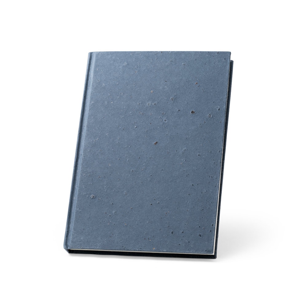 COFFEEPAD RIGID. Block notes A5 con copertina semirigida fatta con gli scarti della buccia di caffé (65%)
