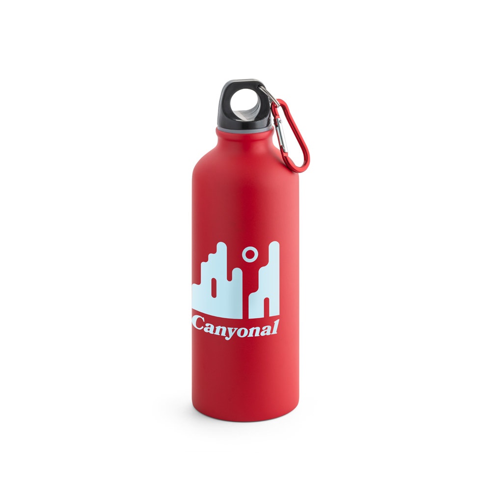 COLLINA. Bottiglia in alluminio con moschettone 540 mL
