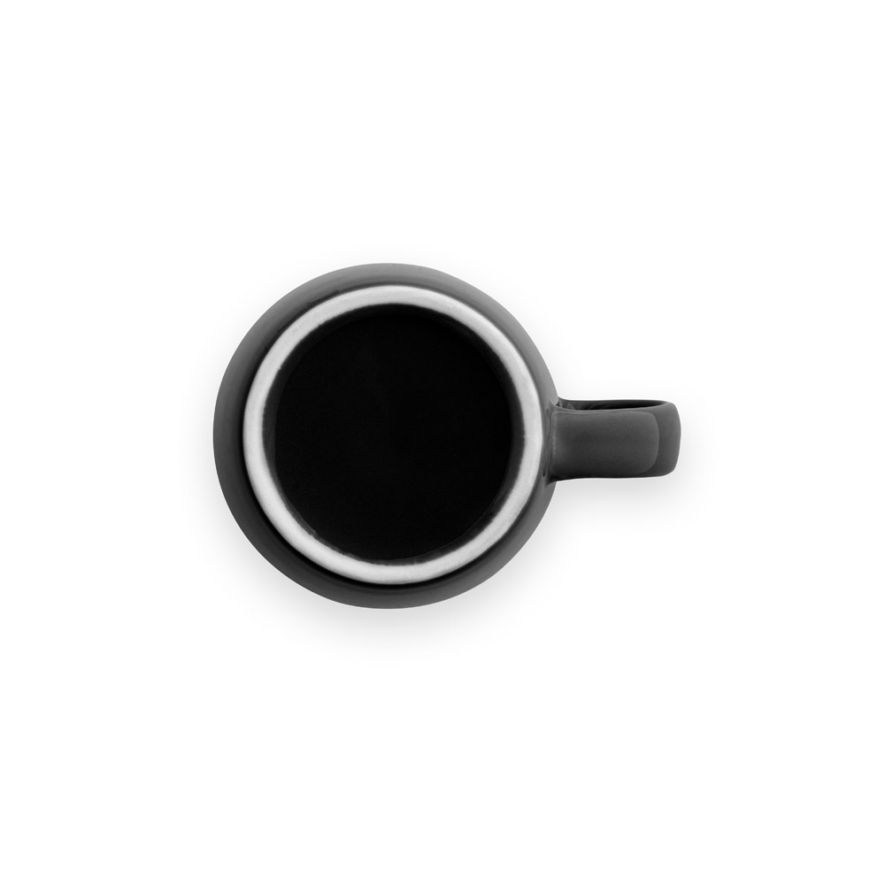 COMANDER. Tazza in ceramica con finitura lucida, 370 ml