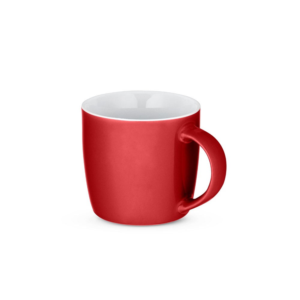 COMANDER. Tazza in ceramica con finitura lucida, 370 ml