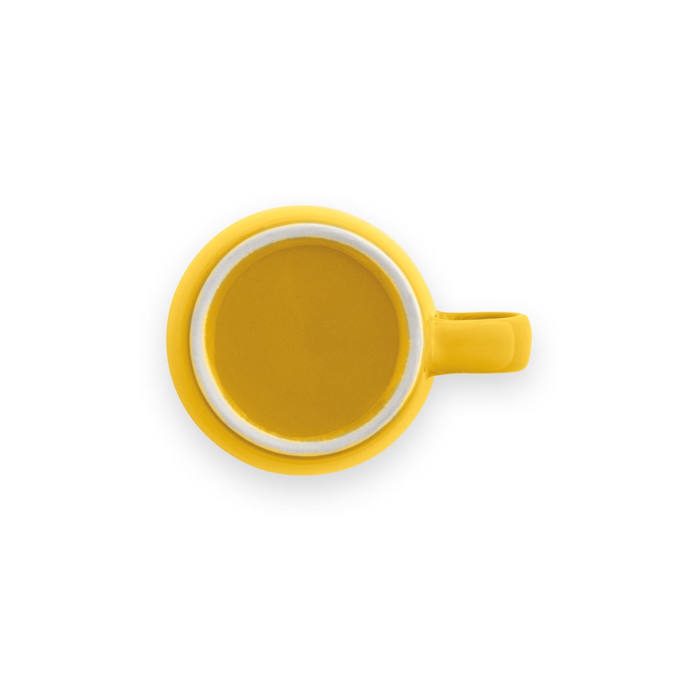 COMANDER. Tazza in ceramica con finitura lucida, 370 ml