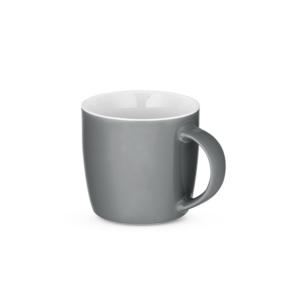 COMANDER. Tazza in ceramica con finitura lucida, 370 ml