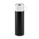 COMANECI. Borraccia in acciaio inox con doppia parete (90% riciclato) con finitura opaca 490 mL