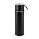 COMANECI. Borraccia in acciaio inox con doppia parete (90% riciclato) con finitura opaca 490 mL