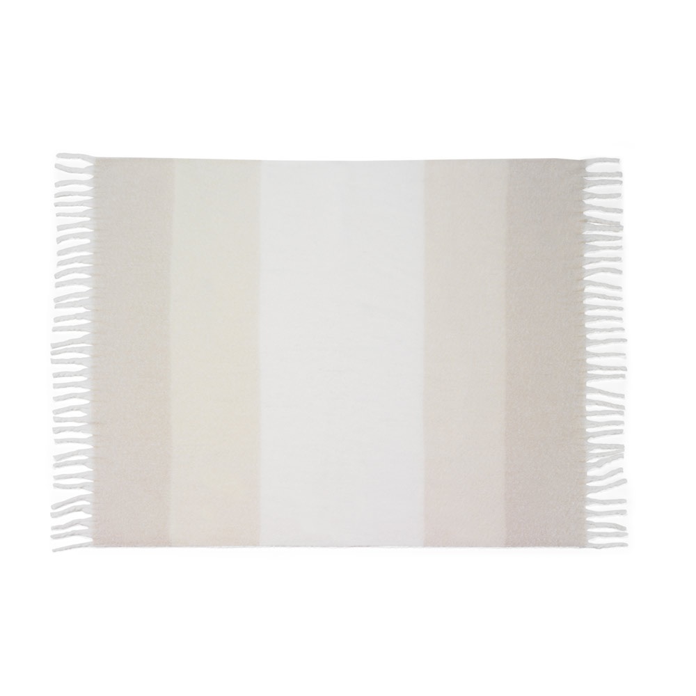COMFY. Coperta in poliestere riciclato (100% rPET) (300 g/m²), effetto simile al mohair