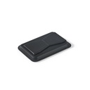 CONNOR. Porta tessere magnetico in similpelle, si fissa facilmente sul retro del cellulare e offre protezione RFID