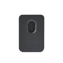 CONNOR. Porta tessere magnetico in similpelle, si fissa facilmente sul retro del cellulare e offre protezione RFID