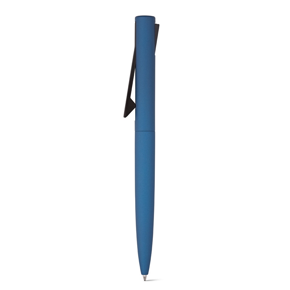 CONVEX. Penna a sfera in alluminio riciclato (100% rAL) e ABS riciclato (100% rABS) con clip