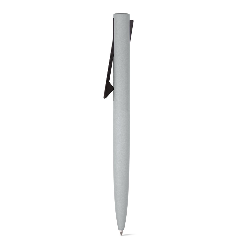 CONVEX. Penna a sfera in alluminio riciclato (100% rAL) e ABS riciclato (100% rABS) con clip