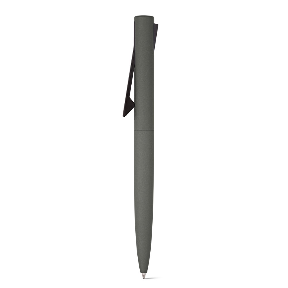 CONVEX. Penna a sfera in alluminio riciclato (100% rAL) e ABS riciclato (100% rABS) con clip