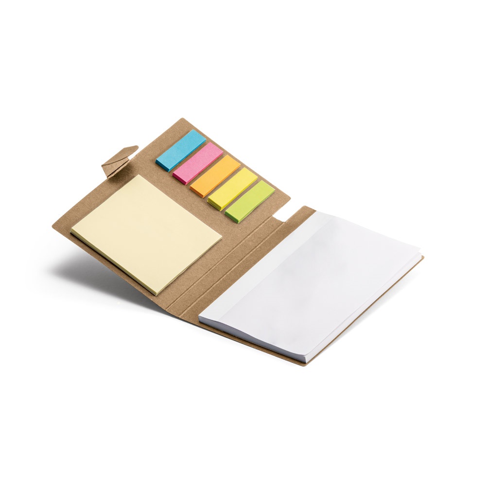 COOPER. Blocco note adesivo con 6 set