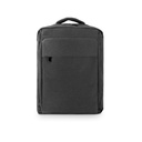 COVENTRY. Zaino porta laptop completamente imbottito in poliestere riciclato ad alta densità 300D e fodera in poliestere riciclato 210D 15.6'