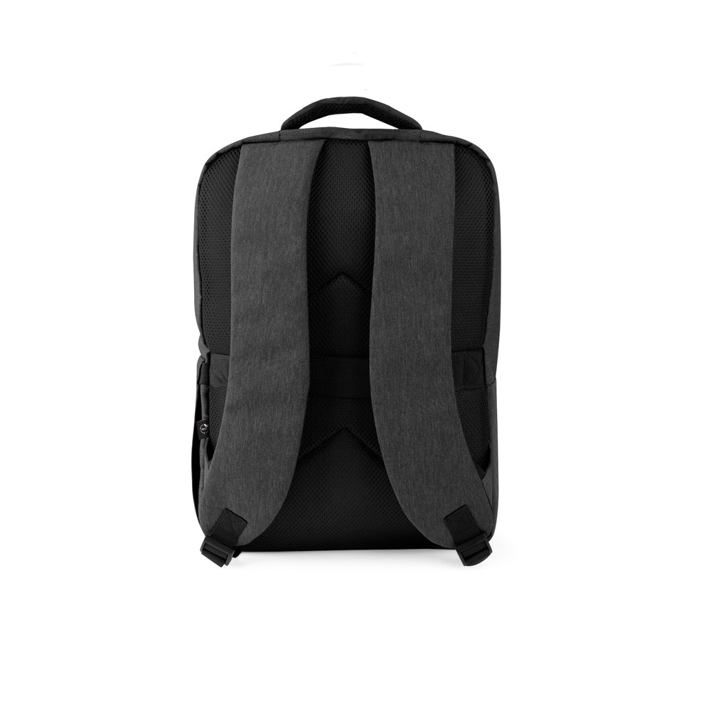 COVENTRY. Zaino porta laptop completamente imbottito in poliestere riciclato ad alta densità 300D e fodera in poliestere riciclato 210D 15.6'