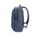 COVENTRY. Zaino porta laptop completamente imbottito in poliestere riciclato ad alta densità 300D e fodera in poliestere riciclato 210D 15.6'