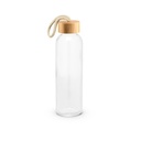 CROSBY. Borraccia in vetro con tappo in bambù, 520 ml