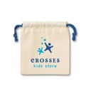CROSSES. Classico gioco del tris con 10 pezzi in legno compensato