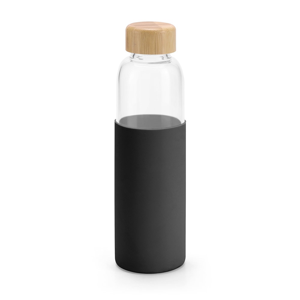 DAKAR. Borraccia in vetro borosilicato e bambù 600 mL