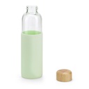 DAKAR. Borraccia in vetro borosilicato e bambù 600 mL