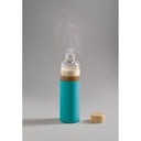 DAKAR. Borraccia in vetro borosilicato e bambù 600 mL
