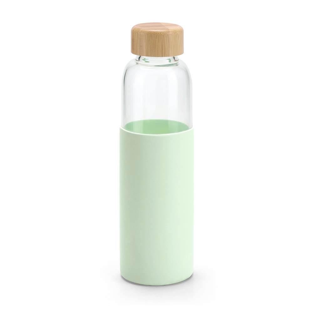 DAKAR. Borraccia in vetro borosilicato e bambù 600 mL