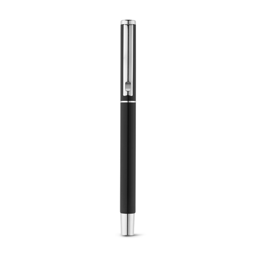 DANEY. Penna roller in alluminio riciclato (100% rAL) con clip