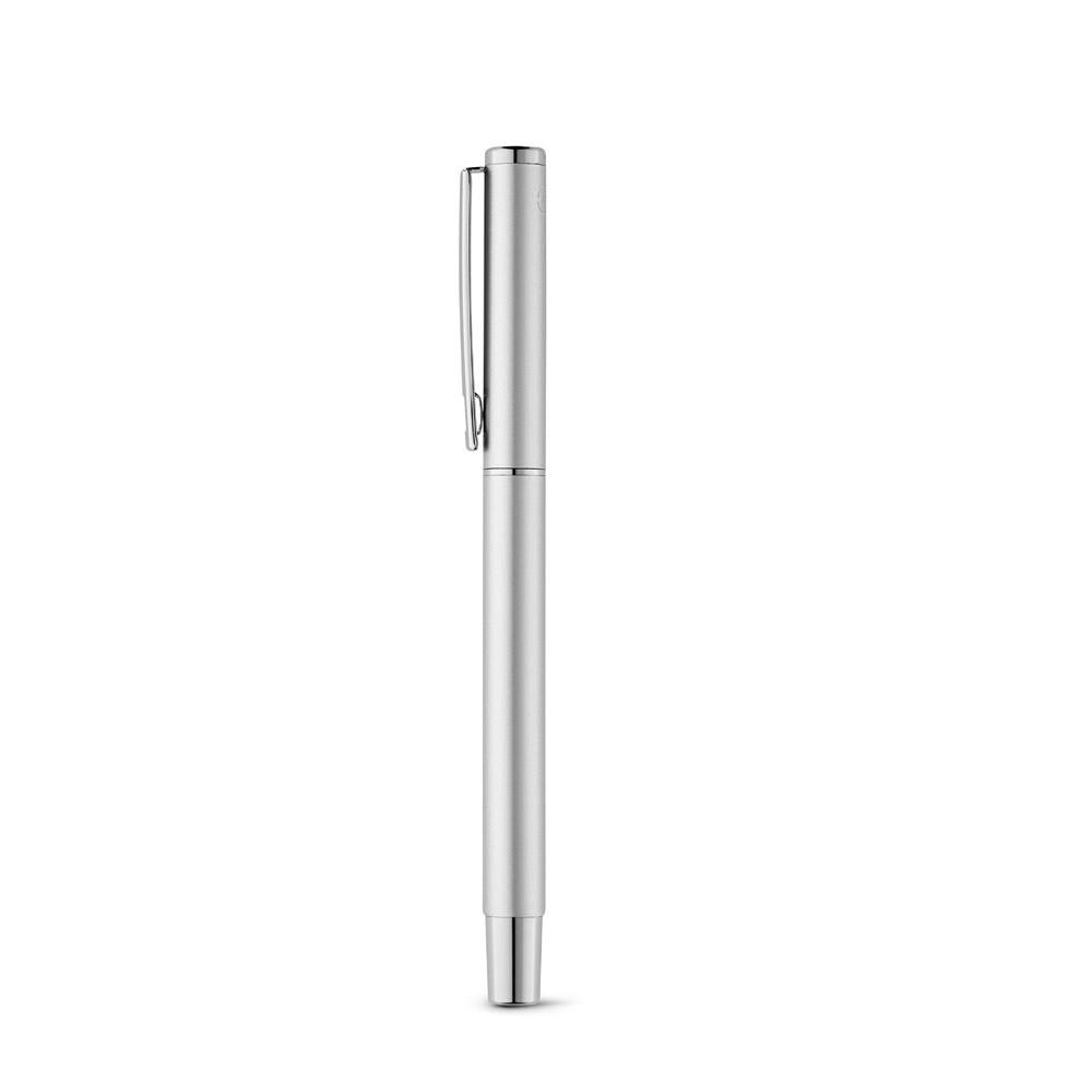 DANEY. Penna roller in alluminio riciclato (100% rAL) con clip