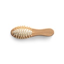 DERN. Spazzola per capelli in legno con denti in bambù