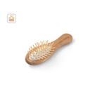 DERN. Spazzola per capelli in legno con denti in bambù