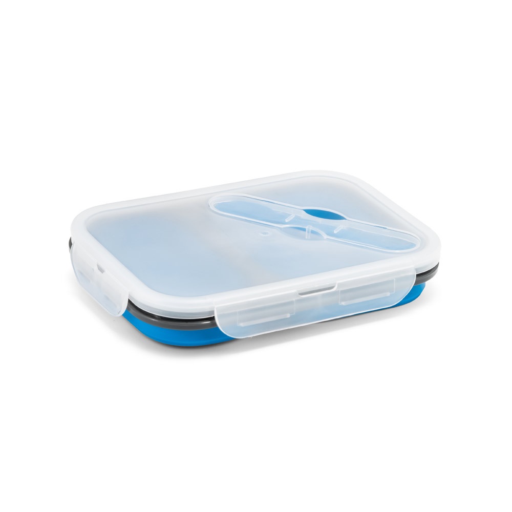 DILL. Porta pranzo. Contenitore ermetico in silicone e PP (480 e 760 mL)