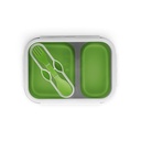 DILL. Porta pranzo. Contenitore ermetico in silicone e PP (480 e 760 mL)